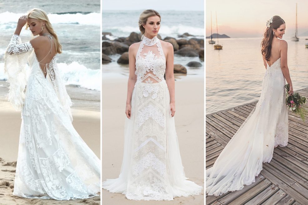 Qual o vestido ideal para se casar na praia?